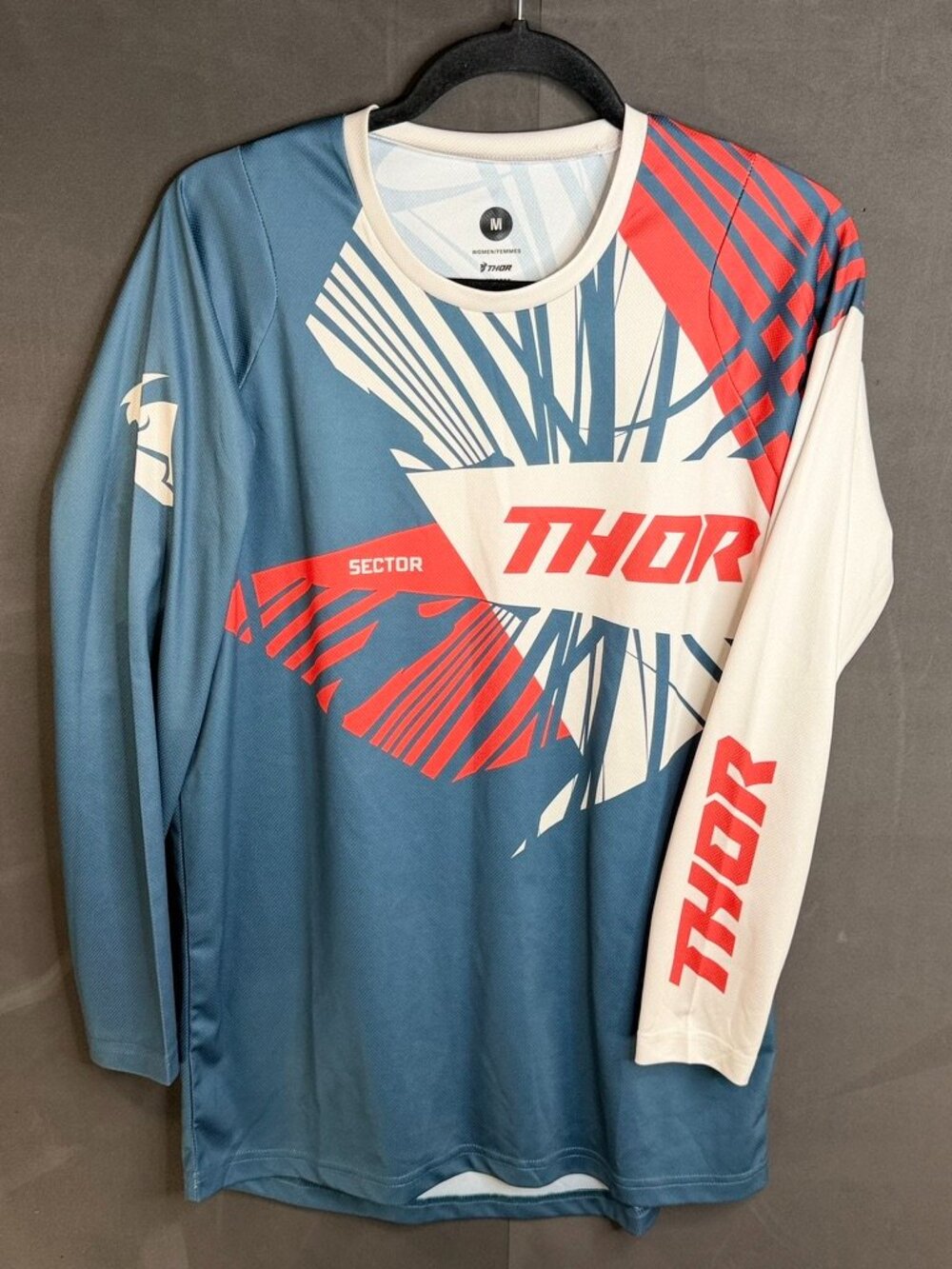 Thor Women's Sector Split Jersey - Motocross Dirt Bike Off-Road MX Riding ATV